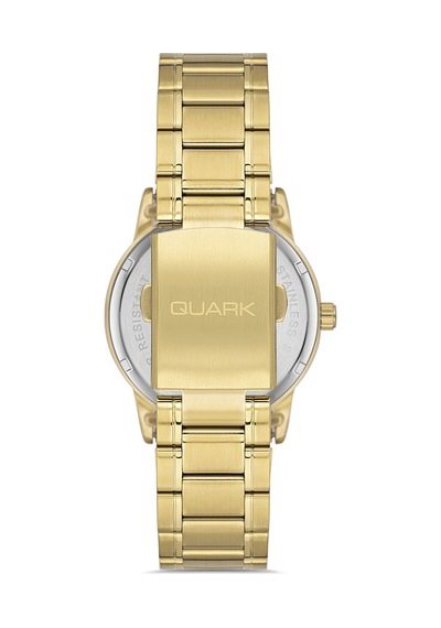 Quark Qm-x002g-7b Sarı Kadın Kol Saati