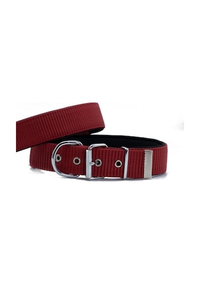 Doggie Konfor Dokuma Köpek Boyun Tasması Small Kırmızı 5x50-60 Cm Çok Renkli