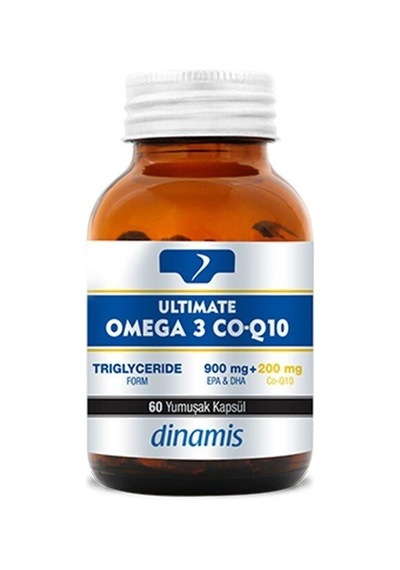 Dinamis Ultimate Omega 3 Co-q10 60 Softgel Kapsül