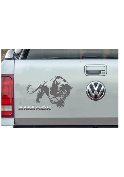 Vahşi Puma Kaplan Panter Sticker, Araba Oto Motosiklet Karavan Sticker 02519 15x11 Cm