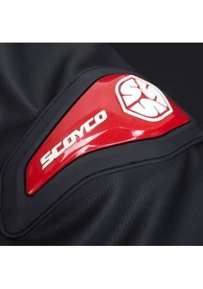 Scoyco Jk153 Motosiklet Montu Deri 4 Mevsim Oxford 600-d Dayanıklı Kumaş Motorcu Mont Red