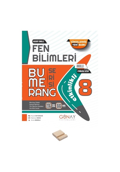 Lgs 8. Sınıf Bumerang Fen Bilimleri Konu Anlatımlı Soru Bankası Ve Telefon Standı