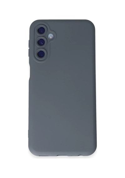 Samsung Uyumlu Galaxy M14 5g Kılıf Nano İçi Kadife Silikon - Gri 0.2M-Çok Renkli