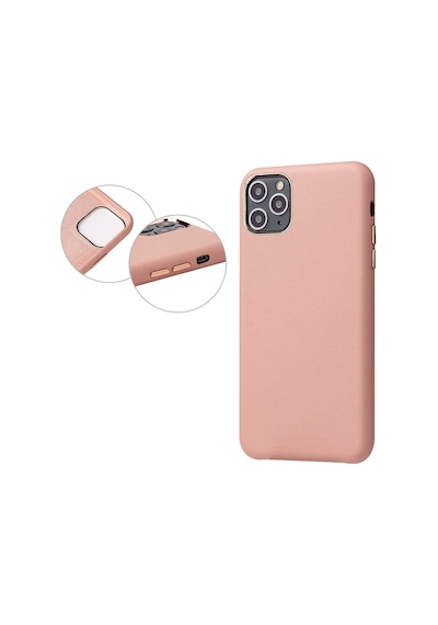 Apple Uyumlu iPhone 11 Pro Kılıf Zore Eyzi Kapak Pembe