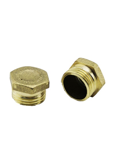 İbico Metal Pirinç Sarı Kör Tıpa 1/2" 0 - 10 CM