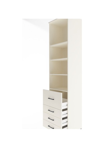 Hyperion Dolap 4 Raflı 4 Çekmeceli 60x44x243 Aytaşı-aytaşı Aytaşı