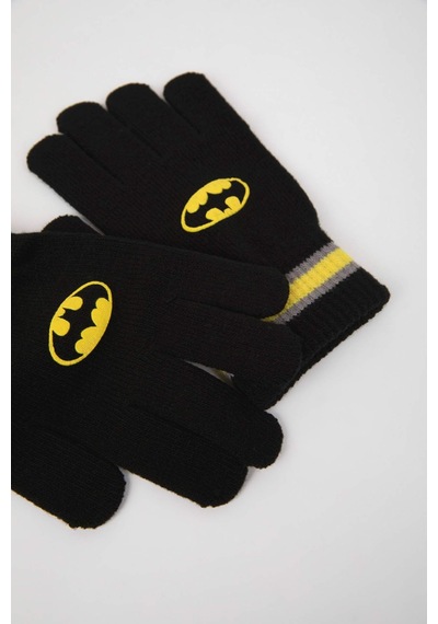 DeFacto Erkek Çocuk Batman Triko Eldiven V1059A624WNBK23