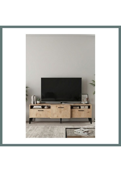 Bezos Mistral Tv Sehpası Suntalam Bej 160x40 Cm Ventra