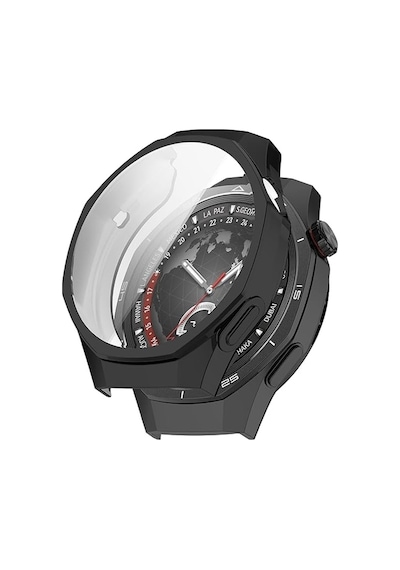 Apsuwa Huawei Gt5 Pro 46mm Kılıf Kasa Koruyucu Silikon Ekran Koruyuculu