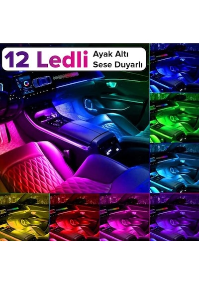 Rover 214 Uyumlu Ayak Altı Aydınlatma