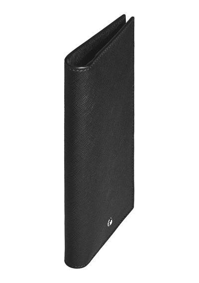 Montblanc Sartorial Deri 6 Bölmeli Uzun Cüzdan 223019 Siyah