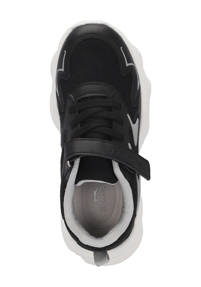 Slazenger PARIS Çocuk Cırt Cırtlı Siyah Sneaker