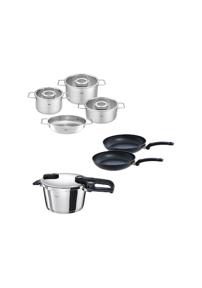 Fissler Vitaquick Edition 4,5 Litre Düdüklü Tencere + Pure Collection Tencere Ve Tava Seti Çok Renkli