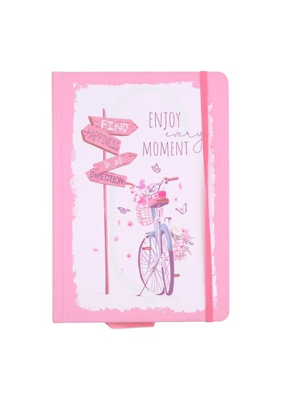 Deffter A5 Lastikli Defter Bycicle Çok Renkli