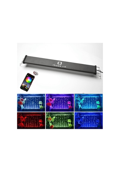 Bluetooth Telefon Kontrollü Rgb Akvaryum Led Aydınlatma - 70 Cm