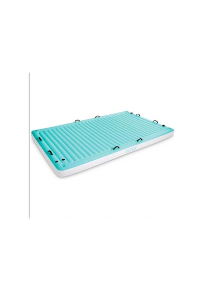Intex 56289 Lüks Tutunmalı Ada Yatak 310x183 Cm Mavi