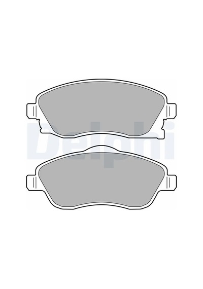 Opel Corsa C On Fren Balatasi 1.4 Twinport 2004-2006 Delphı Lp1676