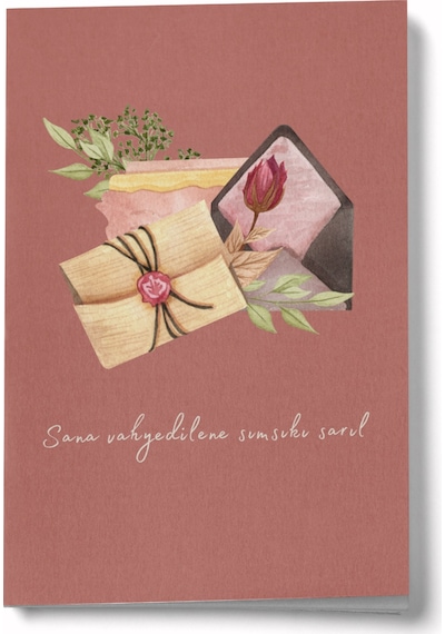Sana Vahyedilene Sımsıkı Sarıl Mini Defter Çok Renkli