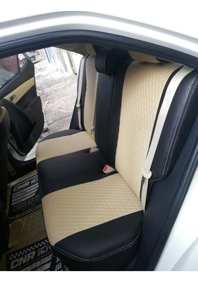 Toyota Corolla Uyumlu Araca Özel Deri Oto Koltuk Kılıfı (447345977)