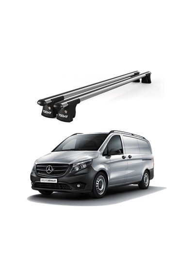 Trio-ı Mercedes-benz Vito 2004 Ve Sonrası Uyumlu Kilitli Ara Atkı 135cm Port Bagaj Tavan Barı