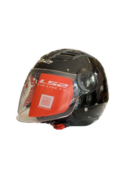 LS2 Aırflow Kask Parlak Siyah
