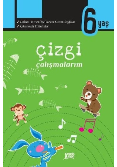 Çizgi Çalışmalarım 6 Yaş Kollektif Minik Ada