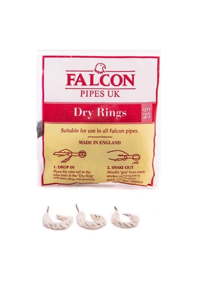 Falcon 15mm Tel/pamuk Pipo Filtresi 25 Adet 352042