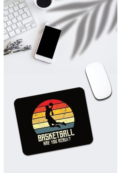 Siyah Basketbol Mouse Pad Mousepad