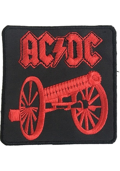 Zepplin Giyim Acdc For Those About To Rock We Salute You Patch Yama Siyah