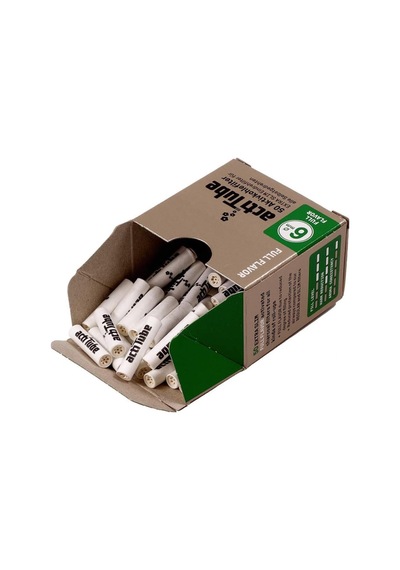 Actitube Karbonlu Pipo Filtresi 6 Mm 50 Adet