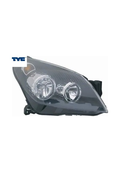 Sağ Far Astra H 03/04 Tanım Gw / Elektrikli H7 H1 Siyah Tyc 93178636/ 1216562/ 93190387