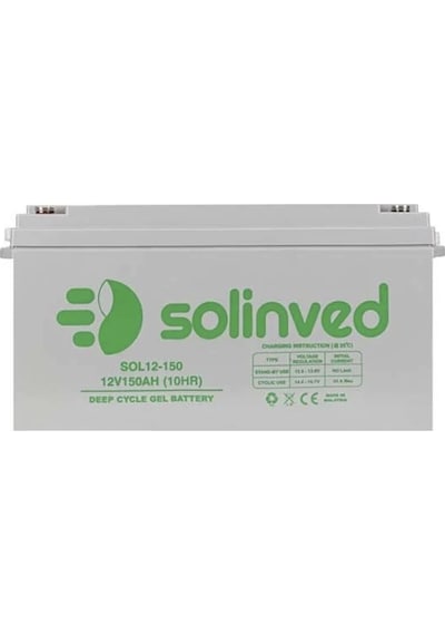 Solinved 150ah Jel Akü 12v Solinved