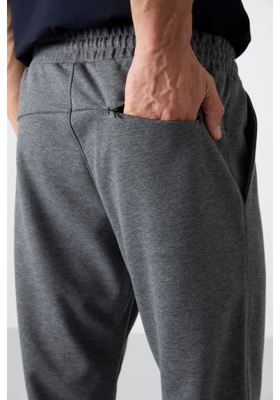 Tommy Life Barnes Antrasit Melanj Erkek Eşofman Alt - 84951 Antrasit - Melanj