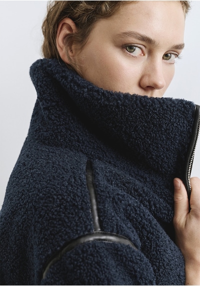 Mavi - Lacivert Sherpa Ceket 1110719-90372 Lacivert