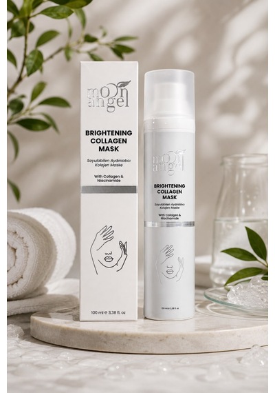 Aydınlatıcı Ve Canlandırıcı Maske Tüm Cilt Tipleri İçin Soyulabilen Kolajen Yüz Maskesi 100 Ml