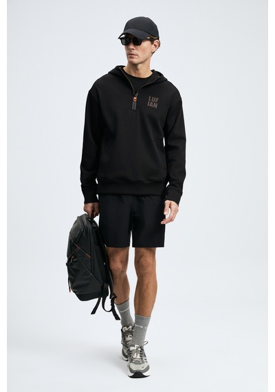 Lufian Grayson Erkek Sweatshirt 112030216 Siyah