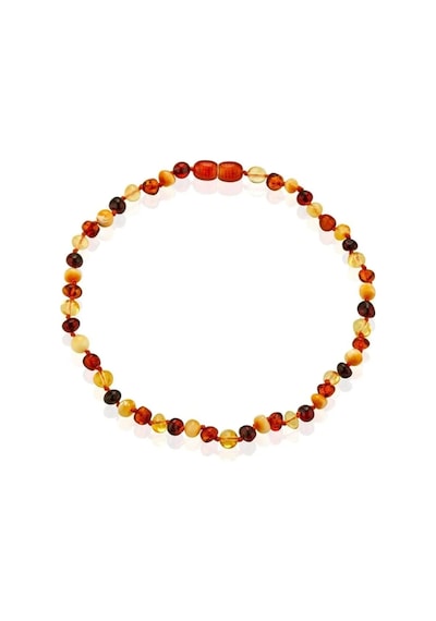 Babyjem Orjinal Sertifikalı Kehribar Bebek Kolyesi Multicolor