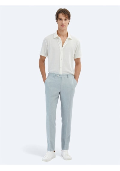 Kip Ekru Desenli Regular Fit Casual Gömlek Ekru
