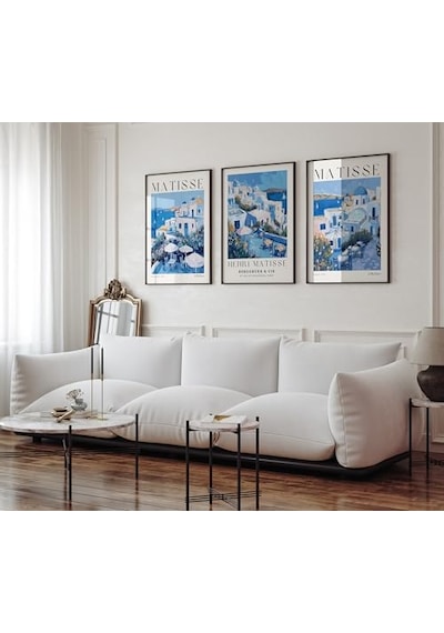 ' Lü Çerçevesiz Poster Modern Dekoratif Çerçevesiz Poster Tablo 3matisse3 50 X 70