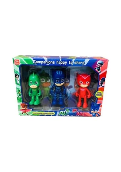 Pjmasks Figürleri Seti Cizgi Flim Oyuncak Figürleri