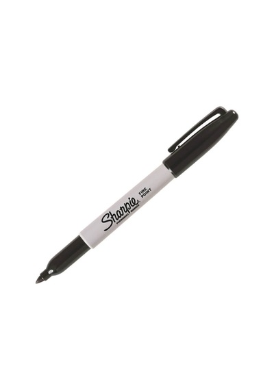 Fine Permanent Marker Yuvarlak Uç Siyah /
