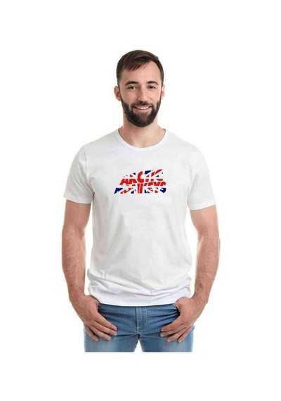 Arctic Monkeys Baskılı Beyaz Erkek Tshirt (528621572)