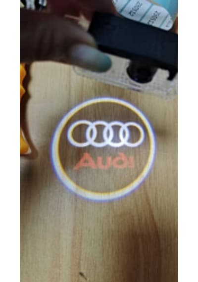 Audi A7 Kapı Altı Logo Hayalet Logo 2012 Sonrası