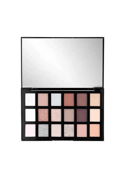 18'li Far Paleti-956 Nude Edge 12 Mat Ton -6 Işıltılı Ton