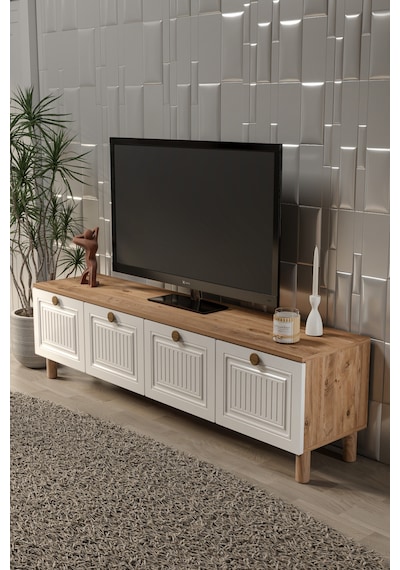 Bohem 180 Cm Mdf Kapak Tv Ünitesi Çam