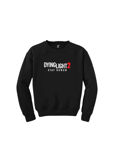 Dying Light Logo Siyah Sweatshirt