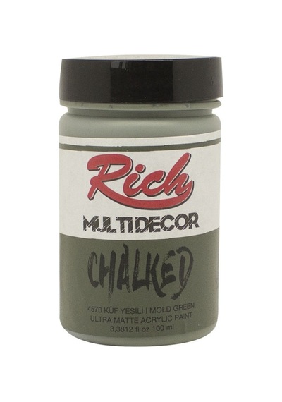 Rich Multi Decor Chalked Akrilik Boya 100 Cc 4570 Küf Yeşil