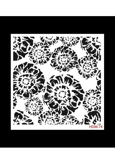 Hdm74 Cadence Home Dekor Stencil 25X25