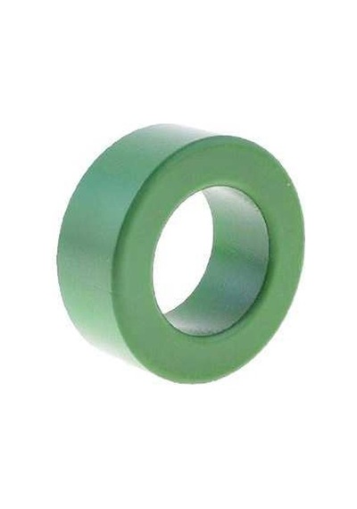Devredünyası Ferrit Toroid Ring - Demir Nüve Bobin - 18X12X06Mm - Yeşil
