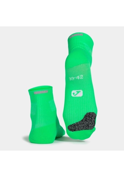 Joma 400777.226 Unisex 3'lü Koşu Çorabı - Yeşil/sarı Karışık